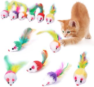 Cat Playing Mouse Toy