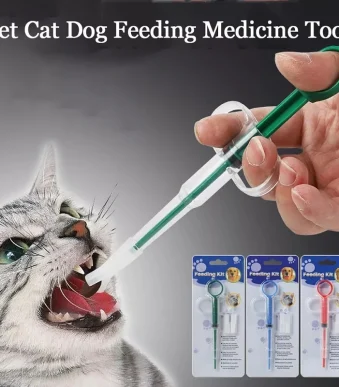 Pet Medicine Feeder | Water-Milk Syringe Tube Feeder For Cat & Dog