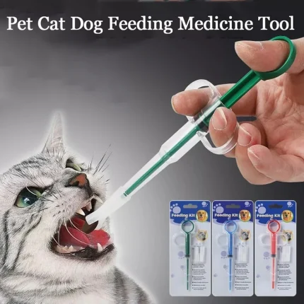 Pet Medicine Feeder | Water-Milk Syringe Tube Feeder For Cat & Dog