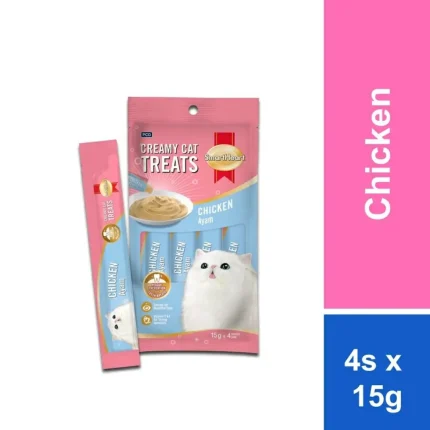 SmartHeart Creamy Cat Treat – Chicken Flavor