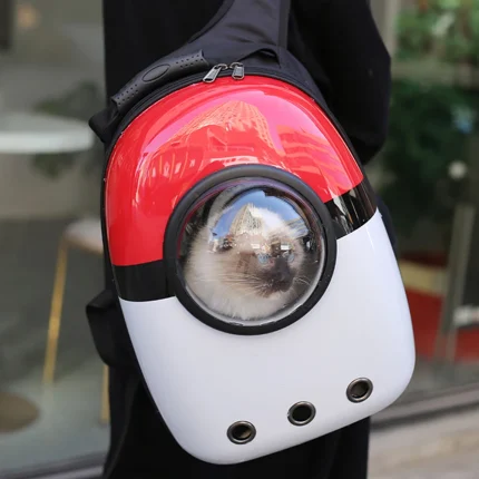 Japan Style Pokemon Ball Backpack For Pets Price In Bangladesh