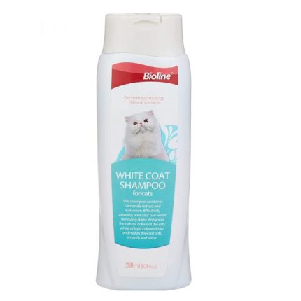 Bioline White Coat Shampoo for Cat Price in Bangladesh