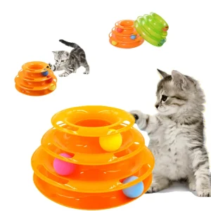 Indoor Interactive Tower Toy For Cat. Tower toy for cat price in bd. all in one shop bd