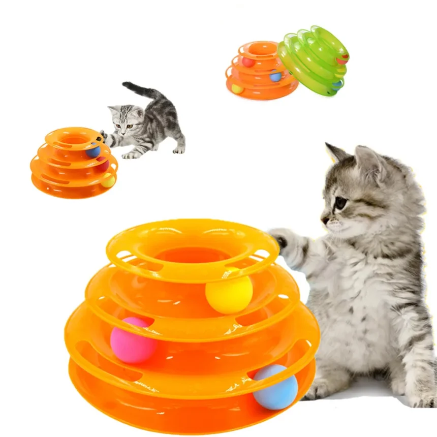 Indoor Interactive Tower Toy For Cat. Tower toy for cat price in bd. all in one shop bd